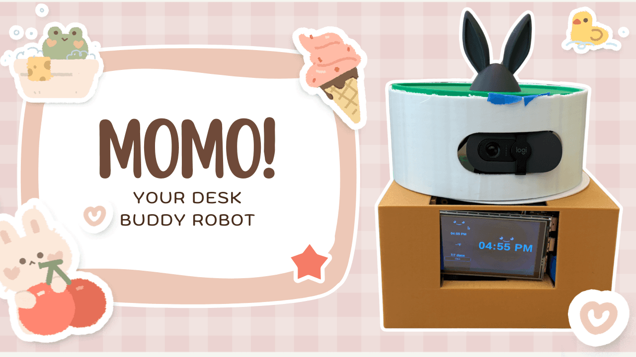 Momo desk buddy robot